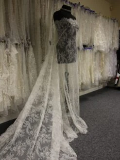 Ivory Raschel Lace - Freya -Elegance in Lace IvoryBridalLace Freya