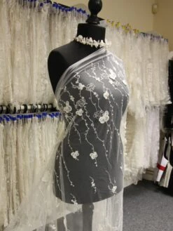 Ivory Beaded Embroidered Lace - Genka 19 Ivory Beaded Embroidered Lace - Genka -Elegance in Lace IvoryBridalLace Genka b14cfe6f 5986 44db 86d4 6f26f9923a14