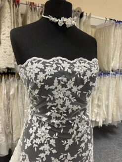 Ivory Laser Lace - Melissa -Elegance in Lace IvoryBridalLace Melissa