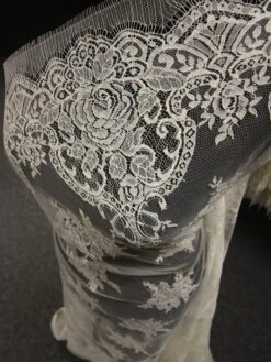 Ivory Chantilly Lace - Saffron 11 Ivory Chantilly Lace - Saffron -Elegance in Lace IvoryChantillyLace Saffron 1