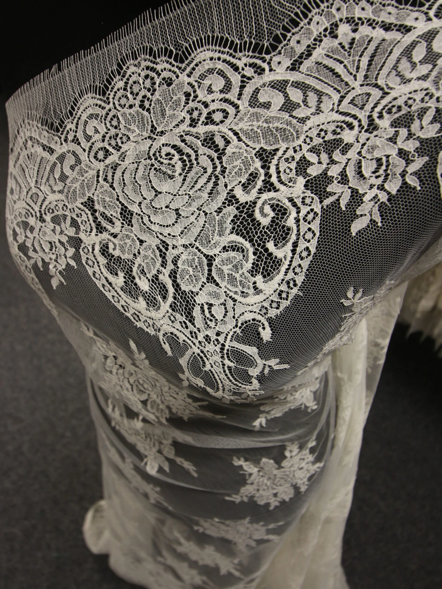 Ivory Chantilly Lace - Saffron 5 Ivory Chantilly Lace - Saffron - Image 3