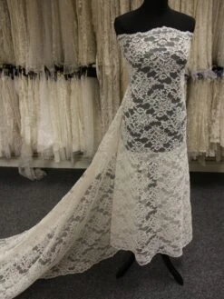 Ivory Corded Lace - Leah -Elegance in Lace IvoryCordedLace Leah