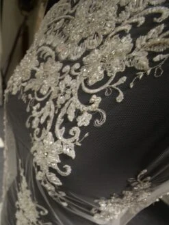 Ivory Beaded Lace - Clementine -Elegance in Lace IvoryLace ClementineDress