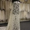Ivory Corded Lace - Hermione 2 Ivory Corded Lace - Hermione -Elegance in Lace IvoryLace Hermione