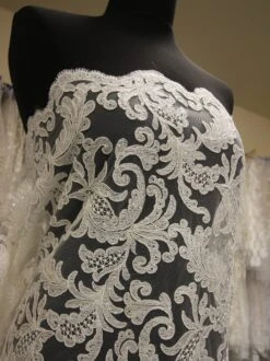 Ivory Corded Lace - Hermione -Elegance in Lace IvoryLace Hermione eaaf257b 7d91 457f 80b3 4751c3df57b2