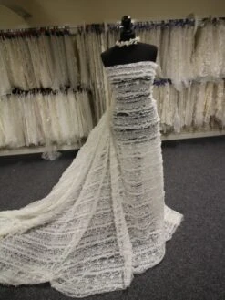 Ivory Ribbon And Beaded Lace - Marianne -Elegance in Lace IvoryLace Marianne