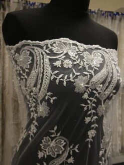 Ivory Beaded Lace - Martha -Elegance in Lace IvoryLace Martha 72e97ebf 63f2 4bf5 8829 7da238cda34d