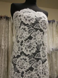 Ivory Beaded Lace – Shirley -Elegance in Lace IvoryLace Shirley. jpg