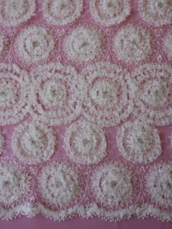 Ivory Sequinned Lace - Whitney -Elegance in Lace IvoryLace Whitney