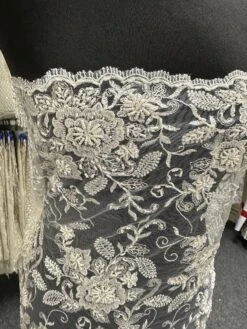 Ivory Beaded Lace - Halle -Elegance in Lace Ivoryweddingdresslace Halle