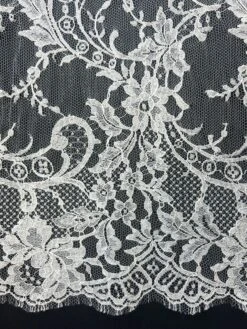 White Chantilly Lace - Kate -Elegance in Lace Katewhite 1