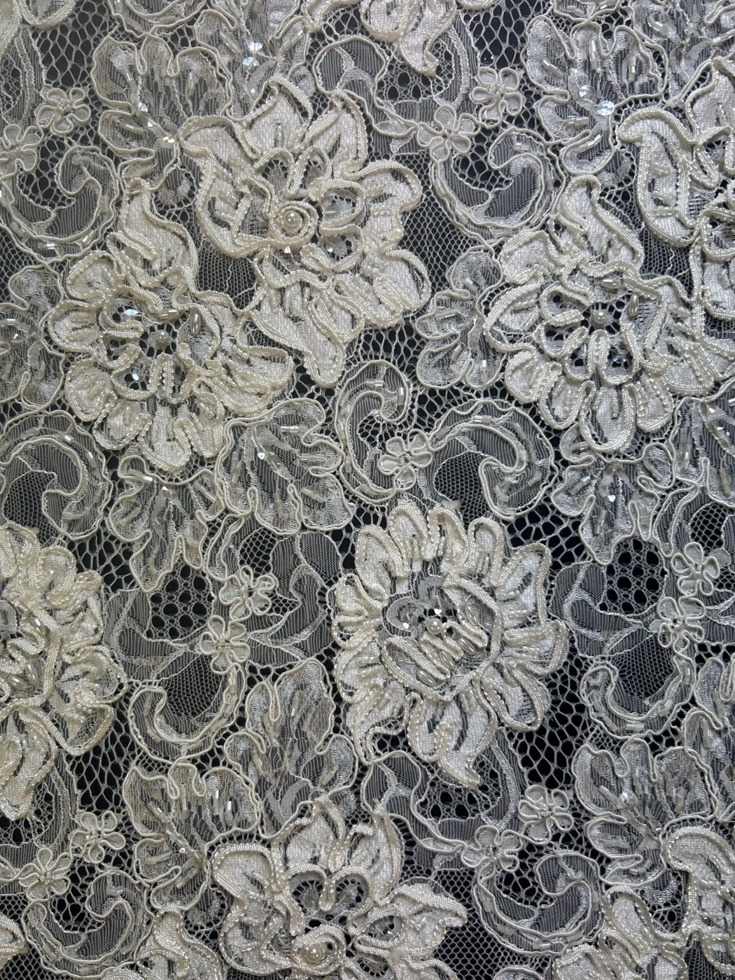 Ivory Corded Lace - Keeley 8 Ivory Corded Lace - Keeley - Image 6