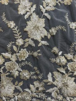 Champagne Beaded Lace - Kendall -Elegance in Lace Kendall 1