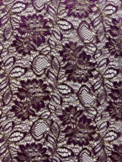 Purple Raschel Lace - Kris -Elegance in Lace KrisPurple