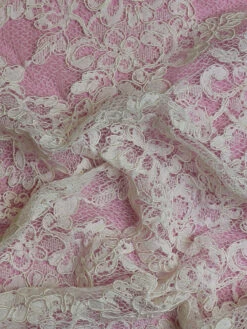 Ivory Corded Lace - Leah -Elegance in Lace Leah