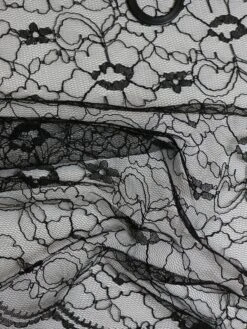 Black Corded Lace - Leanne -Elegance in Lace LeanneBlack