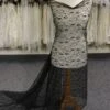 Black Corded Lace - Leanne -Elegance in Lace LeanneBlackLace