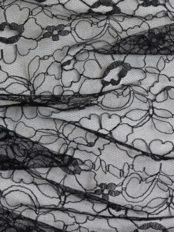 Navy Corded Lace - Leanne -Elegance in Lace LeanneMidnight