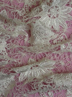 Ivory Guipure Lace - Lola -Elegance in Lace Lola