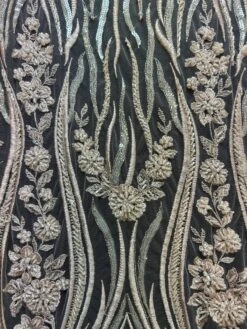 Blush Beaded Lace - Lorna 17 Blush Beaded Lace - Lorna -Elegance in Lace LornaBlush 1