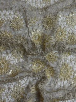 Champagne Beaded Lace - Louanda -Elegance in Lace Louanda