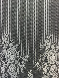 Ivory Raschel Lace - Macey -Elegance in Lace Macey 1