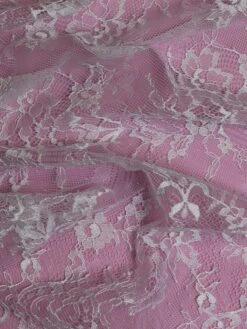 White Raschel Lace - Mae -Elegance in Lace MaeWhite