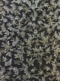 Champagne Beaded Lace - Manuella -Elegance in Lace Manuella