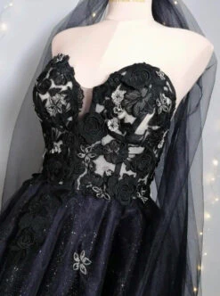 Black 3D Lace - Meghan -Elegance in Lace MeghanBlack f7bd6d3d ffaa 4adf 8693 8da44bdc2cee