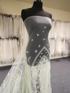 Mint Embroidered Lace - Nyla -Elegance in Lace MintLace Nyla eb99502c 4978 43ed 8152 febeecbf4394