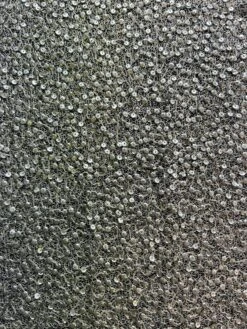 Silver Sequin Fabric - Moondust -Elegance in Lace MoondustGrey