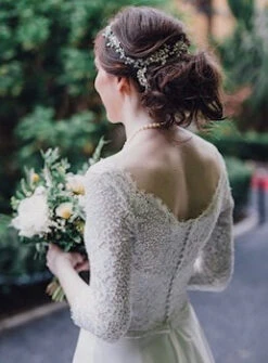 White Sequin Fabric - Moondust -Elegance in Lace MoondustIriddress1 6a7bb9eb c37b 4ace 9e06 d6155315ebc0