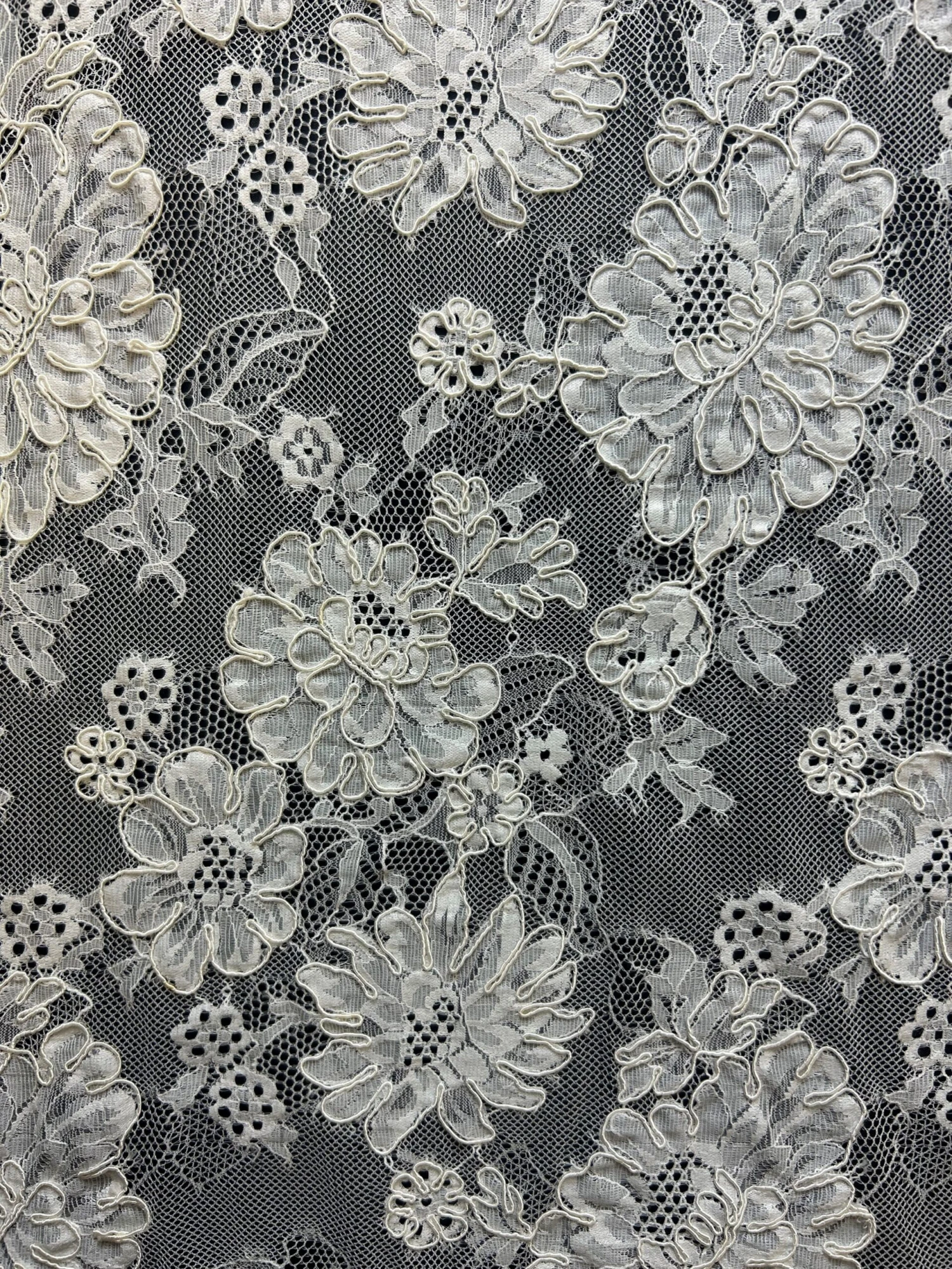 Ivory Corded Lace - Nadia 9 Ivory Corded Lace - Nadia - Image 7