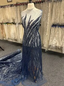 Navy Sequin Glitter Lace - Divine 14 Navy Sequin Glitter Lace - Divine -Elegance in Lace NavySequinLace Divine 07b1e032 8679 4f4c a14f dd0c9f3be3e9