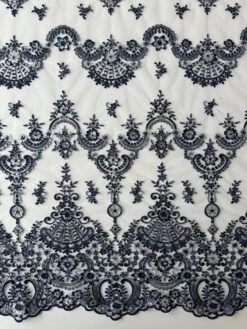 Navy Sequin Lace - Ruby 10 Navy Sequin Lace - Ruby -Elegance in Lace NavySequinLace Ruby