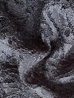 Navy Stretch Glitter Lace - Vindication -Elegance in Lace NavyStretchLace Vindication jpg