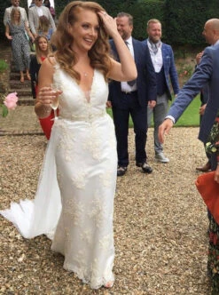 Ivory Beaded Lace - Nicole -Elegance in Lace Nicole 001a2cb7 4b17 4a60 916b b77db4e1a696