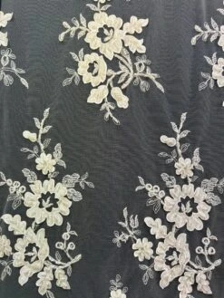 Ivory Laser Lace - Olivia 15 Ivory Laser Lace - Olivia -Elegance in Lace OliviaIvoryLace