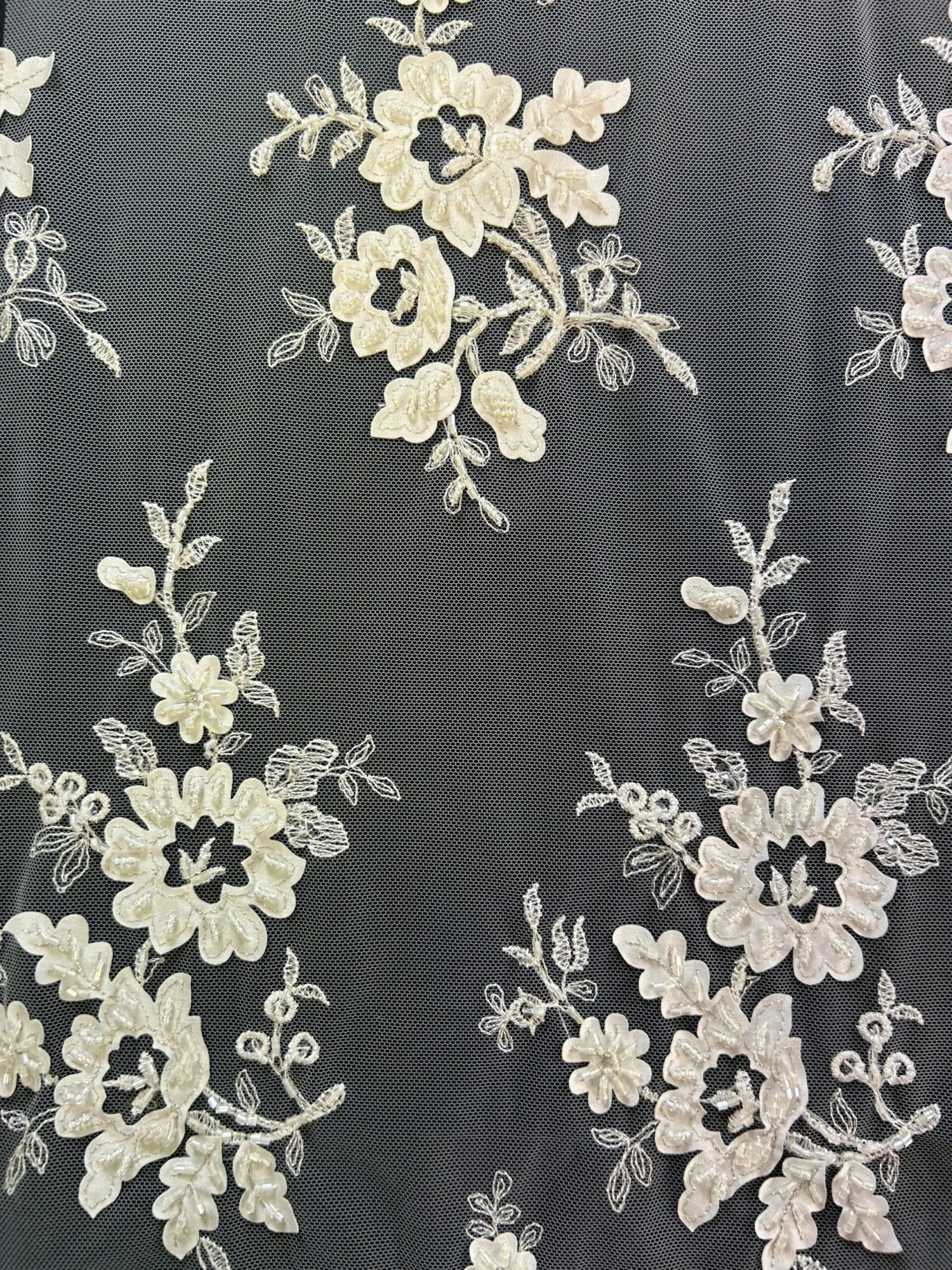 Ivory Laser Lace - Olivia 9 Ivory Laser Lace - Olivia - Image 7