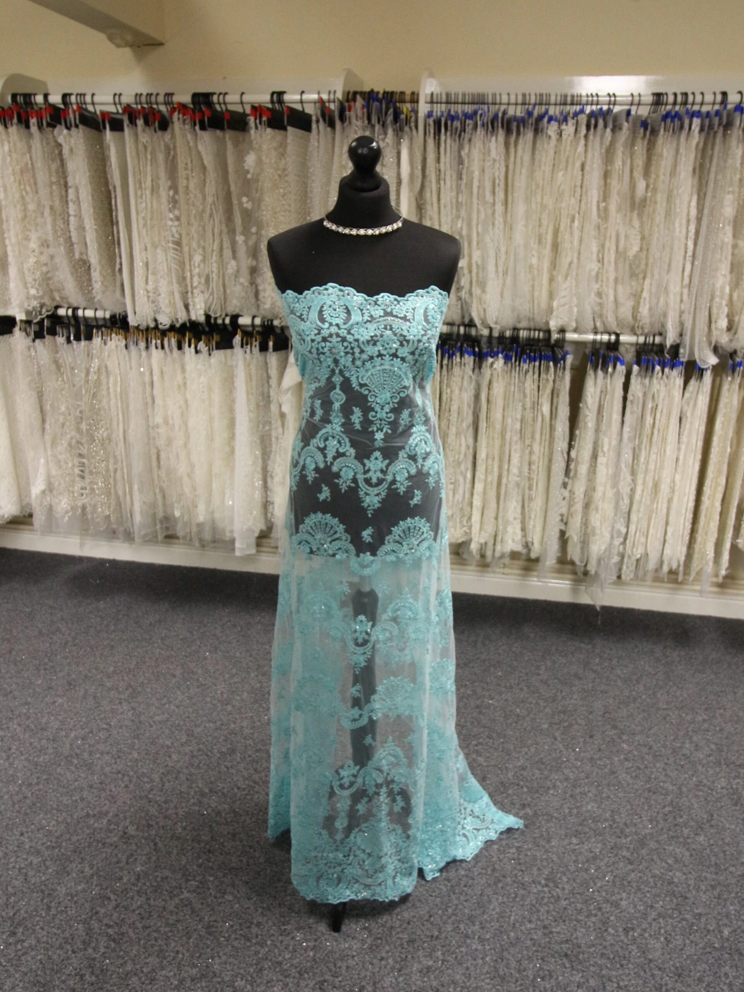 Elegance in Lace -Elegance in Lace ParadiseBlueLace Ruby dress scaled