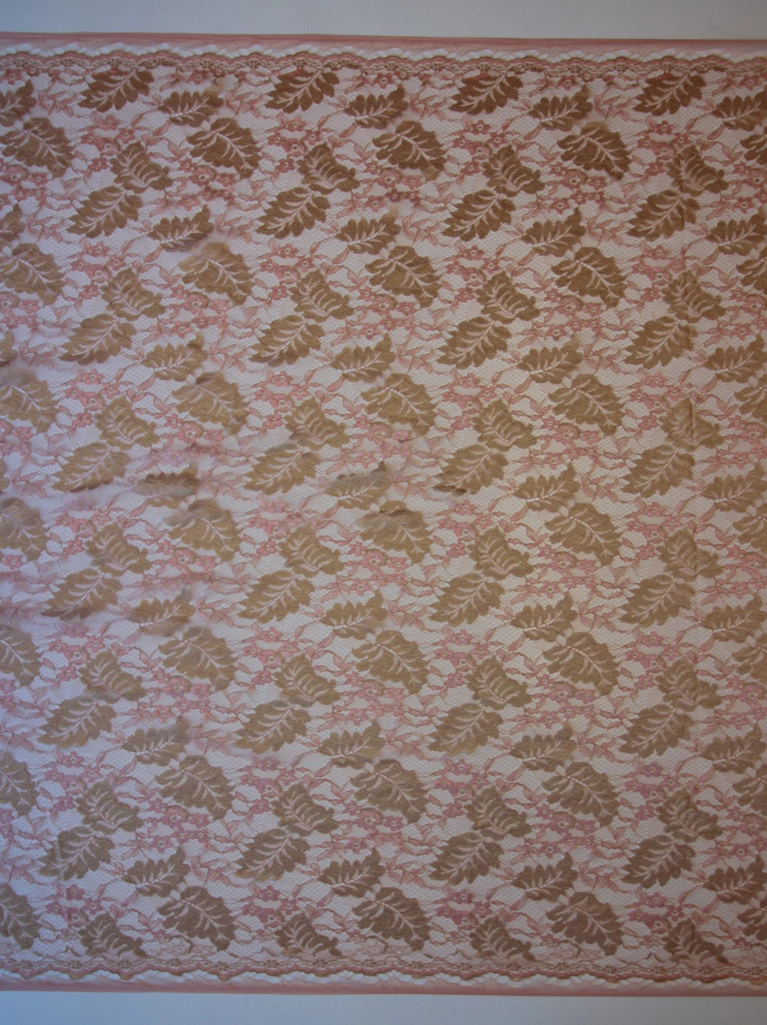 Peach Raschel Lace - Wren 5 Peach Raschel Lace - Wren - Image 3