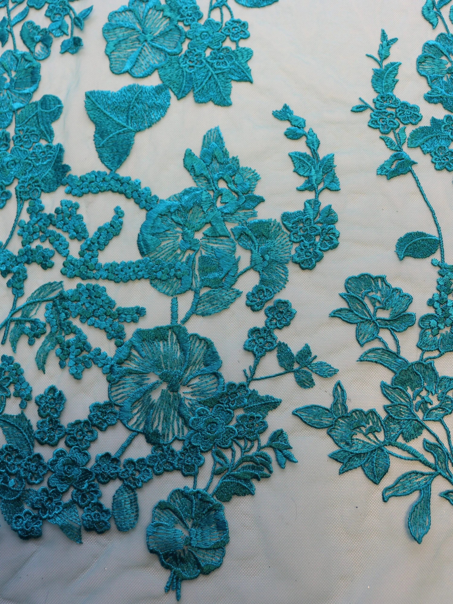 Peacock Embroidery Lace - Garbo 6 Peacock Embroidery Lace - Garbo - Image 4