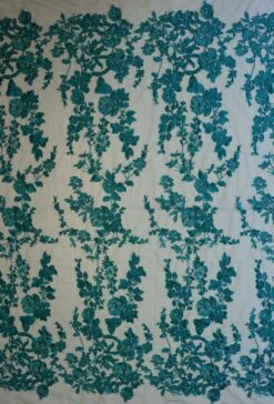 Peacock Embroidery Lace - Garbo 12 Peacock Embroidery Lace - Garbo -Elegance in Lace PeacockLace Garbo FullWidth