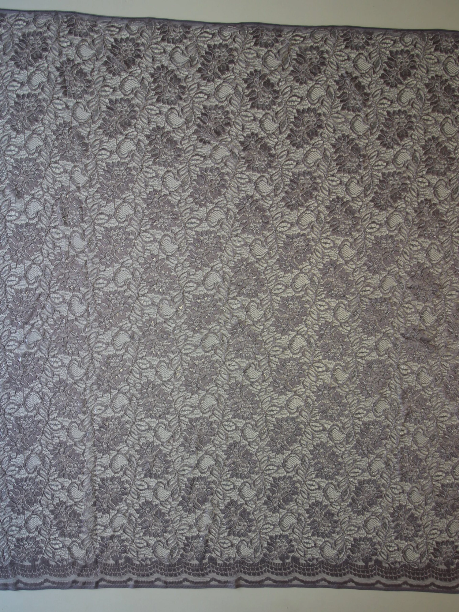 Pewter Grey Raschel Lace - Ezra 5 Pewter Grey Raschel Lace - Ezra - Image 3