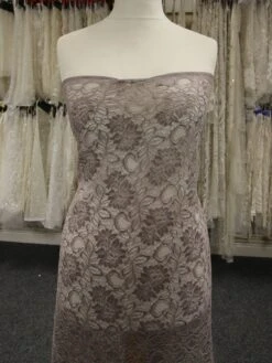 Pewter Grey Corded Lace - Sinead -Elegance in Lace PewterLace Sinead