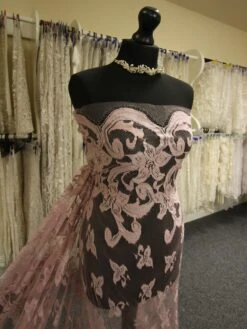 Dusky Pink Chantilly Lace - Celia -Elegance in Lace PinkChantillyLace Celia c7eee338 4e25 4afe 828b 0b9cd57f6744