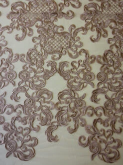 Pink Embroidered Lace - Binta 11 Pink Embroidered Lace - Binta -Elegance in Lace PinkEmbroideredLace Binta