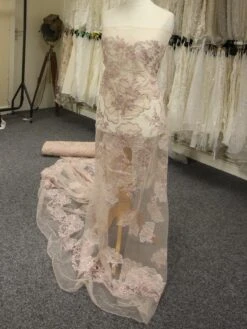 Pink Embroidery Lace - Blessing -Elegance in Lace PinkLace Blessing 1