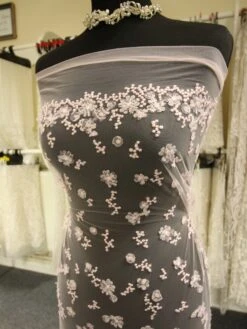 Blush Flower Lace - Kenner -Elegance in Lace PinkLace Kenner