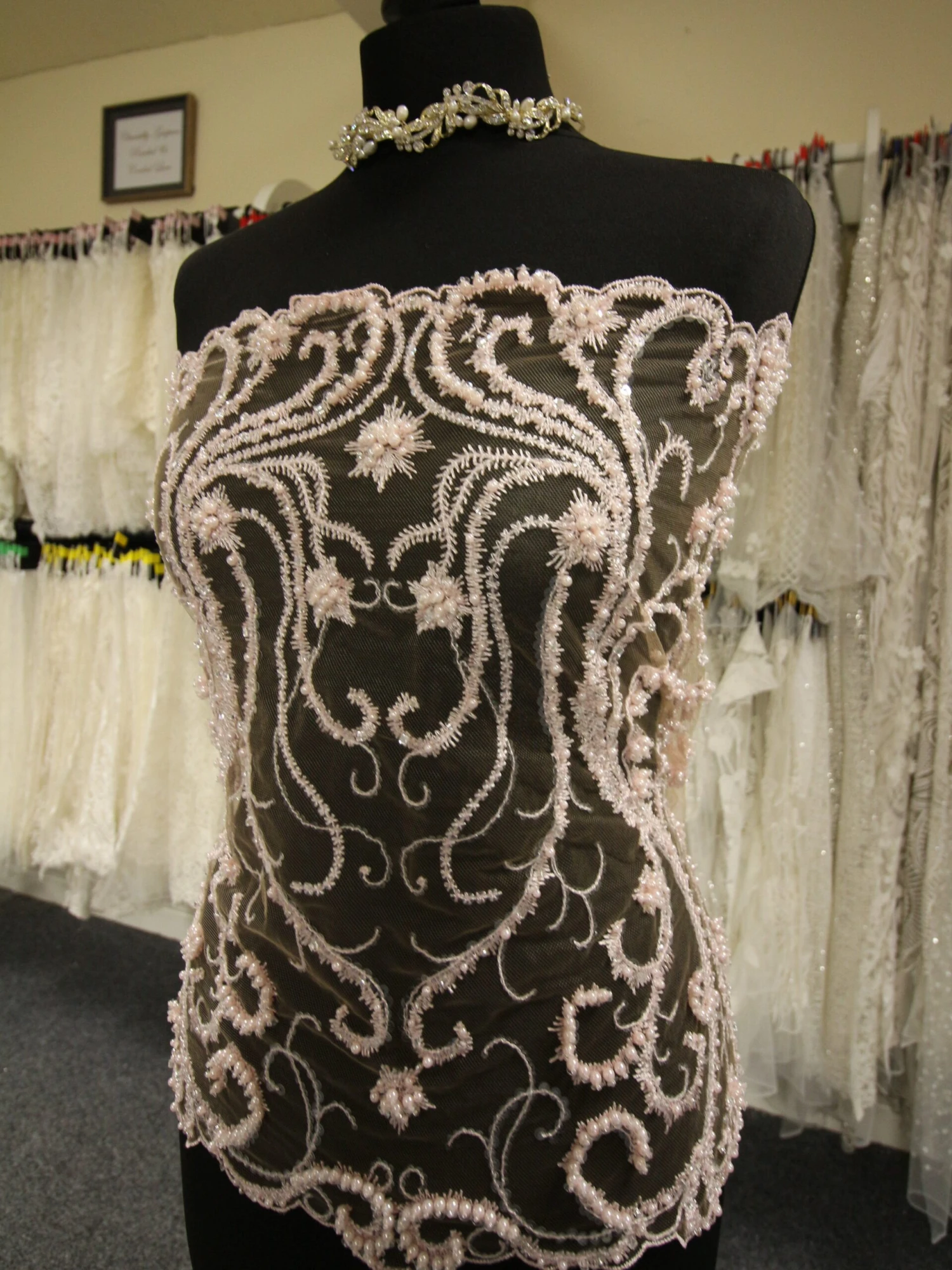 Blush Flower Lace - Makayla 4 Blush Flower Lace - Makayla - Image 2